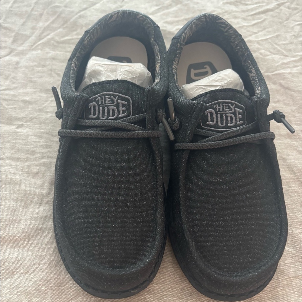 Hey Dude Kids Shoes in Black